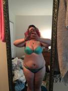 Back home! Too small Bikini Bloat pics for my homecoming 