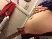 Only got half of the ham, but I tried!