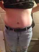 [F]irst time doing an all-day stuff, feeling tight and round! Tell me what you guys think.