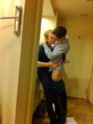 I love hotel mirrors...