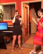 Man fucking a gymnast like Mckayla Maroney could go to some weird positions ;)