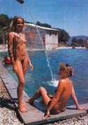 Retro Nudist: @ The Pool