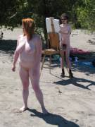 Plus Size Nudist (and Outdoor Nude Model)