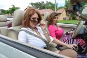 Hot neighbourhood moms Sara and Charlee Chase