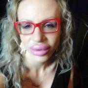 Nerd glasses and 10cc blowjob lips