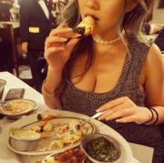 There is food hidden here somewhere