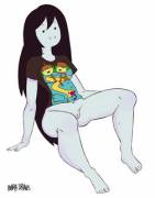 Casual Marcy and Bubblegum