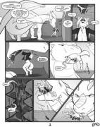 Bulking up (Artist: Teelhavoc) [Comic] [Soft vore] [Oral] [Unwilling] [Dragon] [Dragon pred] [Furry] [Wolf] [M/m]