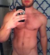 I've always thought of it as [m]ore of a 'U' on me. But I'm kind of a big dude.