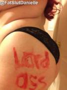 My fav pic of my ass and siderolls ;)