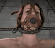 Gagged and restrained