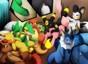 An orgy [F,F,F,F,F,F F,F]