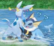 Some more Eeveelution Pronz [M/?/M, F solo, 2 M/F]