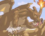 Looks like they finally evolved. Charizard [M]x[F]