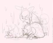 [M/M] My Flygon character gettin' it