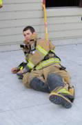 Lying fireman