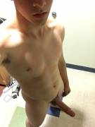 I just got back from 20 days in the field. I need to shower. And shave.