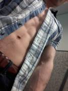 Having an out-of-the-way cubicle has it's benefits