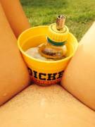 I spilled it a little