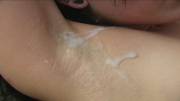 Cum on armpits
