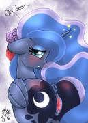 Sweet Horny Princess Luna [solo] (artist: Joakaha)