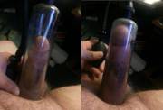 Day two... Cock pump b&a