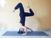Yoga headstand