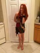 Wearing only a 12ft scarf [X-Post from /r/doctorwho]