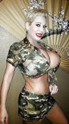 Well-worn military-grade bimbo