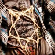 Bored at work, playing with diamond self-tie variations