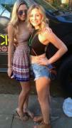 Two cute blondes