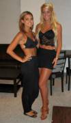 Two party girls