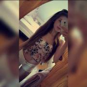 Floral top and white shorts