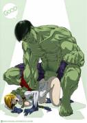 Hulk vs. Powergirl