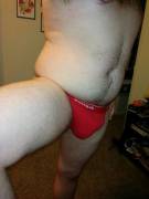 I got a new jock today and felt sexy in it!