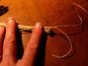 Working the ends of my new ropes (album 15 pics)