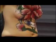 Bodypainting chinese milfs [video]