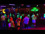 Dubbing Benny Hill music over night club dancers is inexplicably hilarious