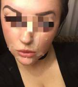 My Girlfriend Loves taking Multiple Loads. Aftermath of sucking off me and my friend. Would you give her yours too?