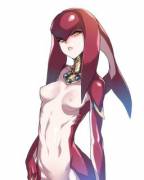 Mipha's tight body [Legend of Zelda Breath of the Wild]